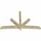 Ekena Millwork Alberta Rough Sawn Timber Gable Bracket, Douglas Fir, 108"W x 68"H x 6"D x 6"F, 15/12 Pitch GBW108X68X0606ALB00RDF - alternate 5